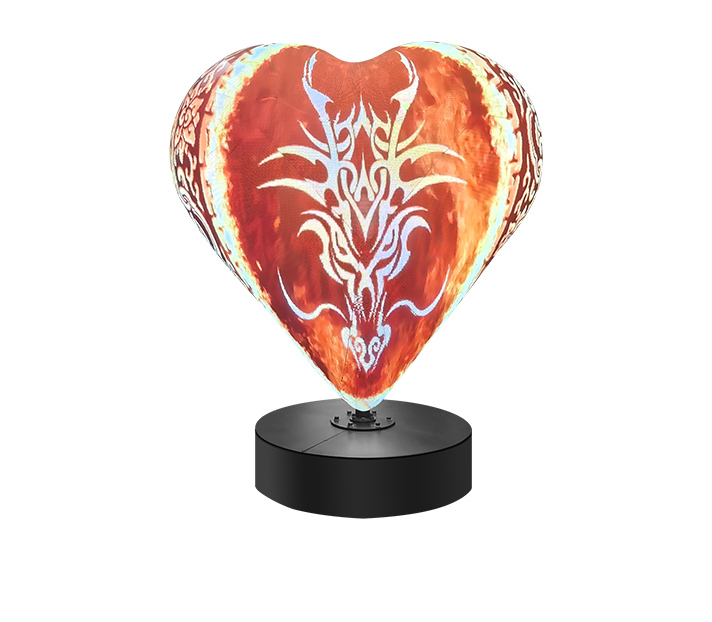 Pantalla LED de forma irregular