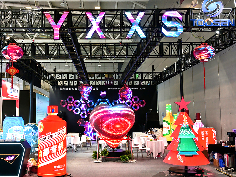 Letter-Shaped LED Displays A Bold Fusion